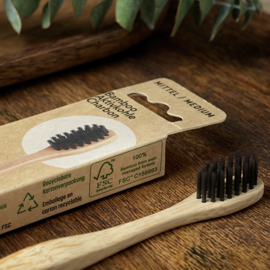 FSC label toothbrush 